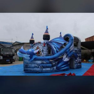 Drachen Hüpfburg Verleih Mieten Hüpfburgen Huepfburgen bouncy castles Wunder Event WunderEvent Party Geburtstag Slushi Popcorn Event Feier8